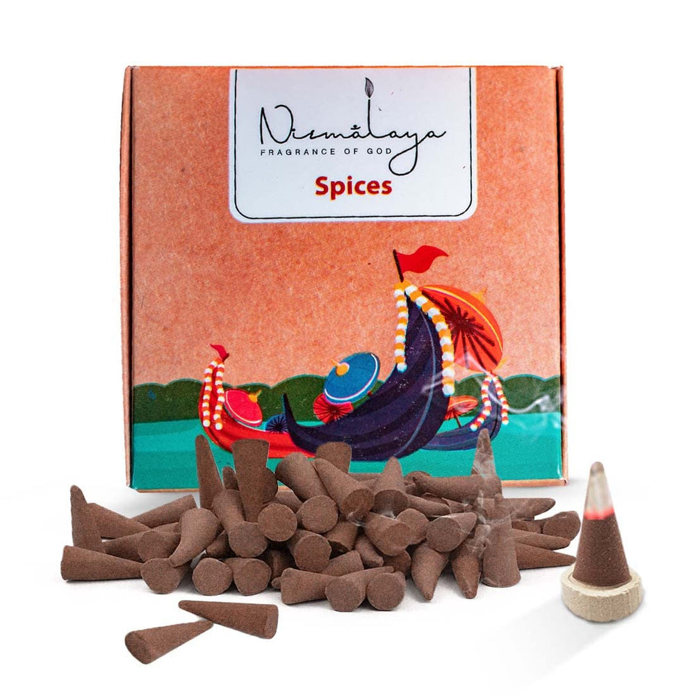 Nirmalaya Spices Incense Cones 40 Units