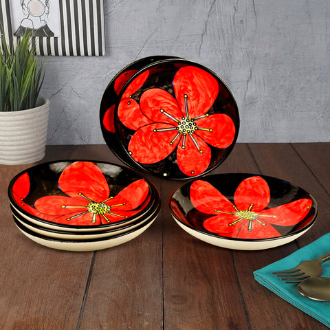 serving plate set