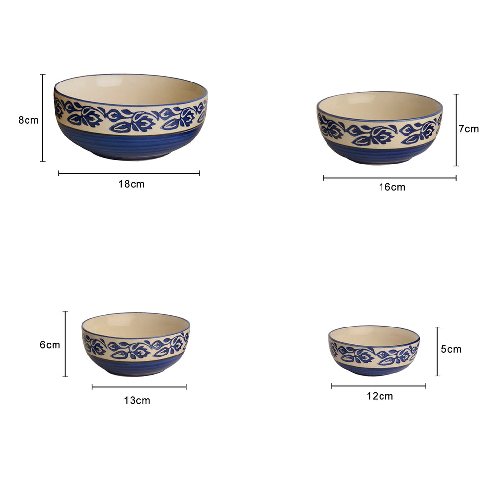 handpainted bowl set