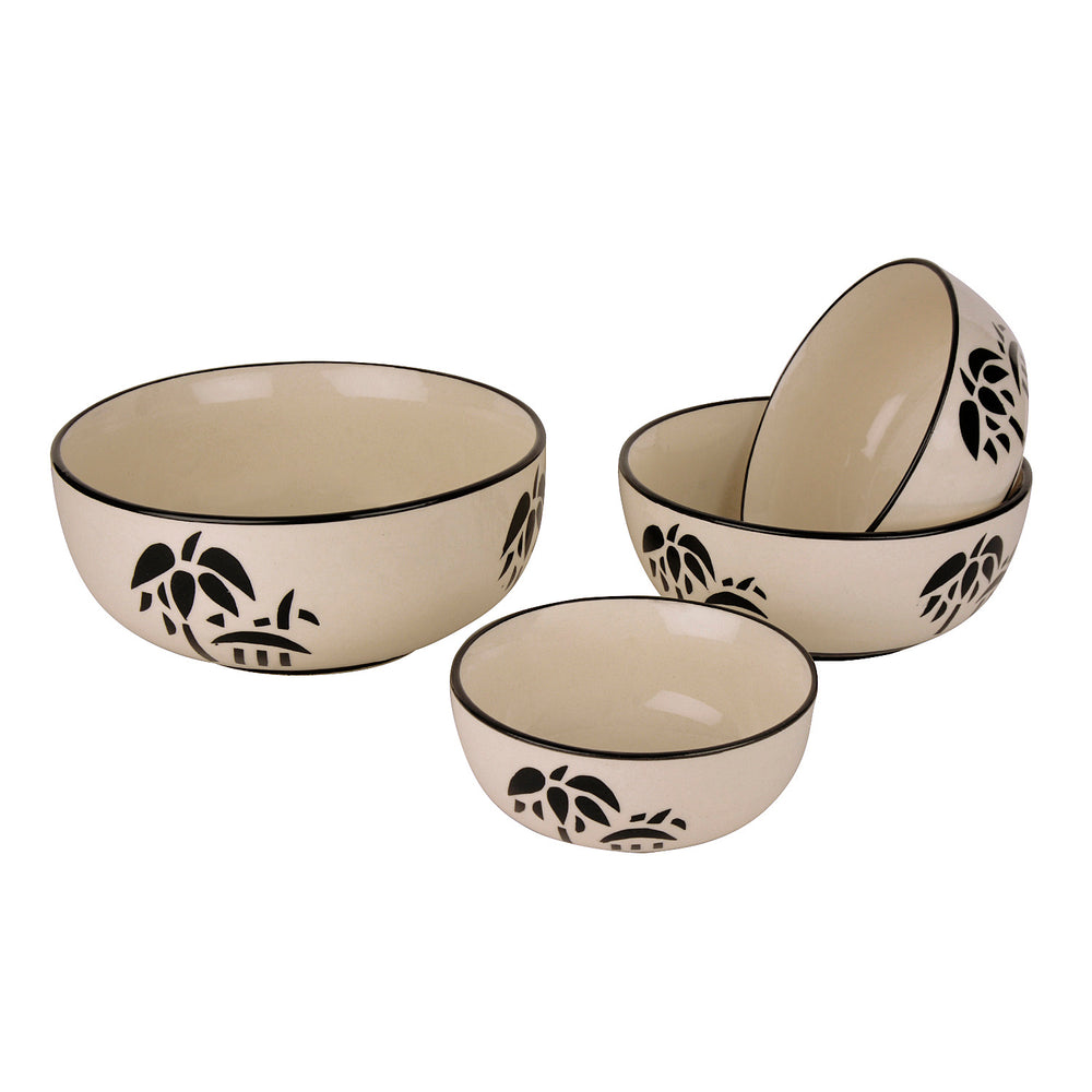 Handpainted Serving Bowl Set 