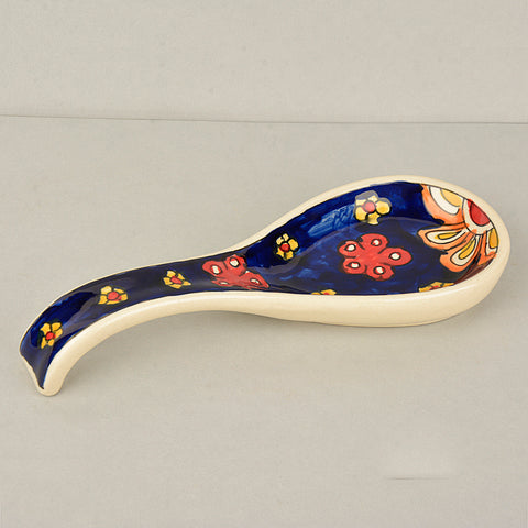 Handpainted Ceramic Spoon Rest