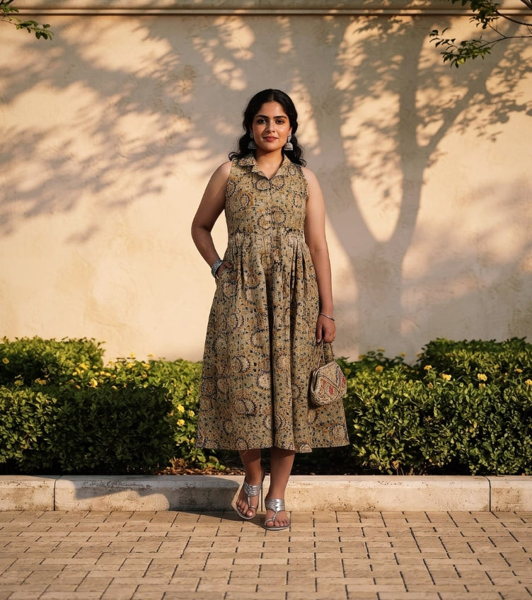 Kalamkari Cotton Dresses