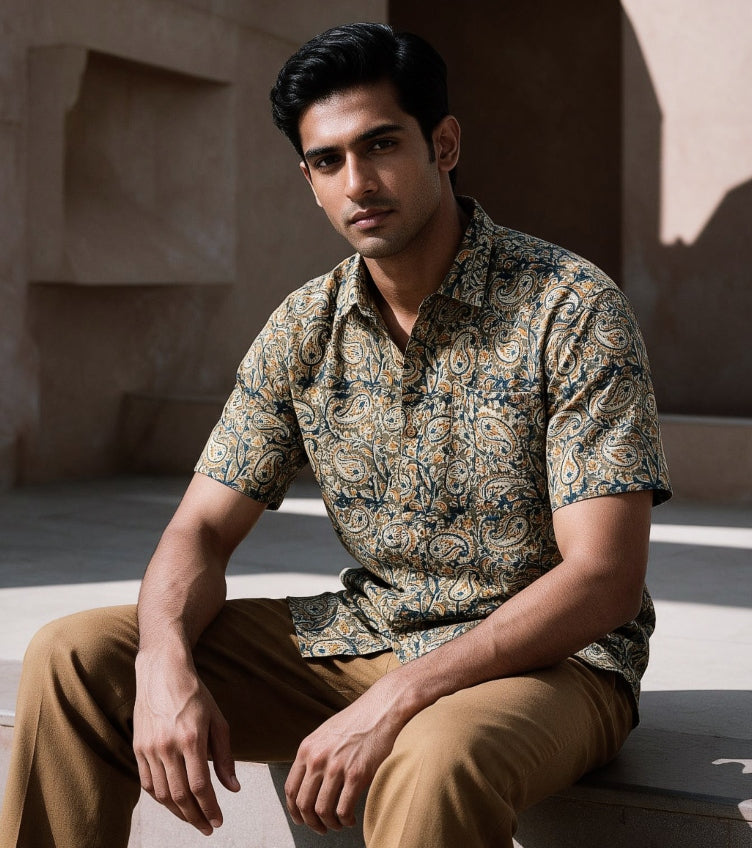 Kalamkari Men's Shirts