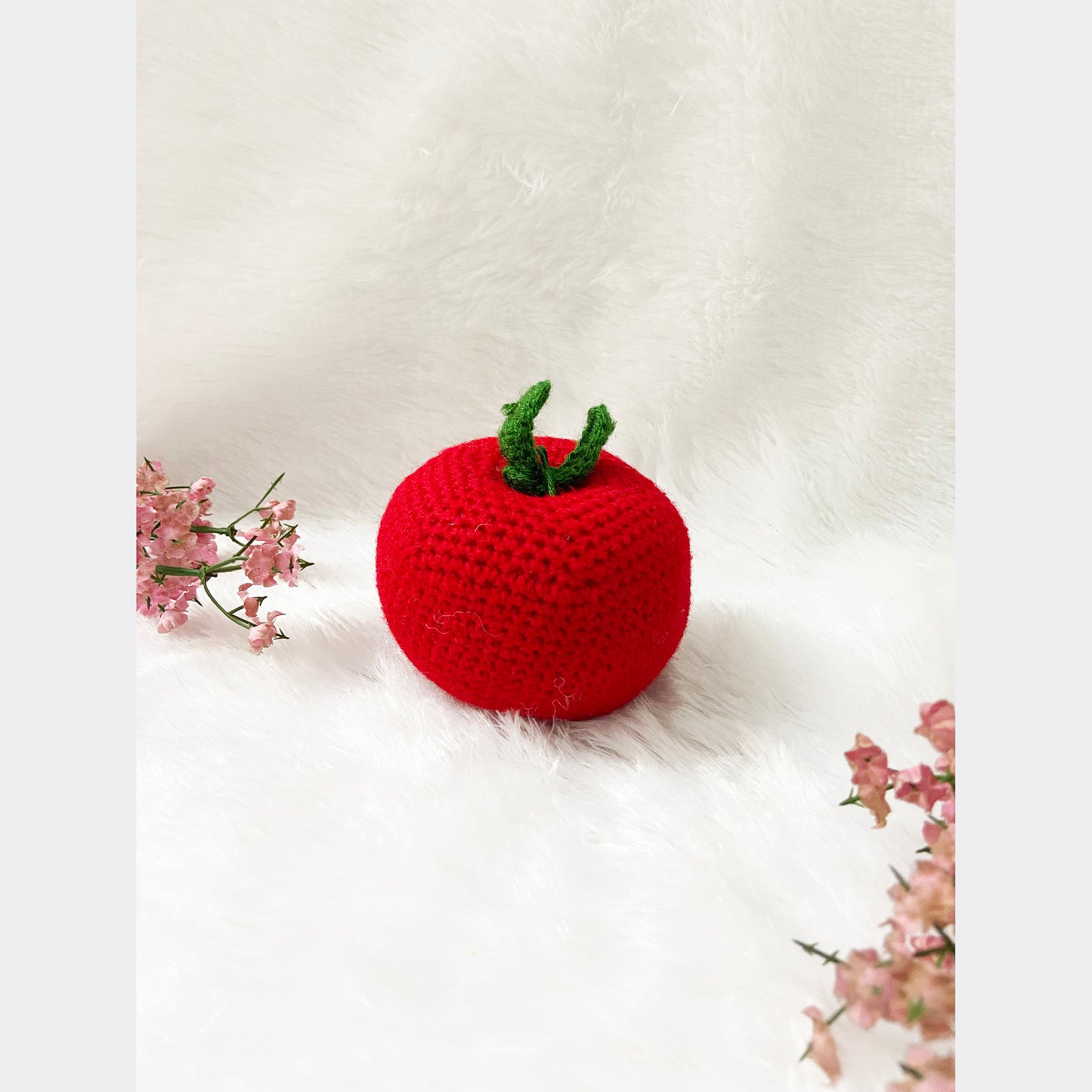 Handmade Crochet Apple Toy