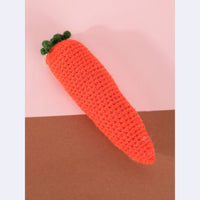 Handmade Crochet Carrot Toy