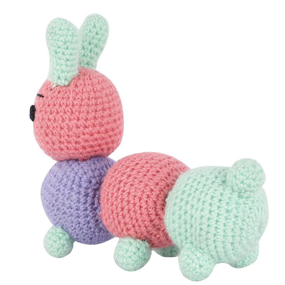 Handmade Crochet Caterpillar Soft Toy