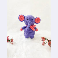 Handmade Crochet Elephant Toy