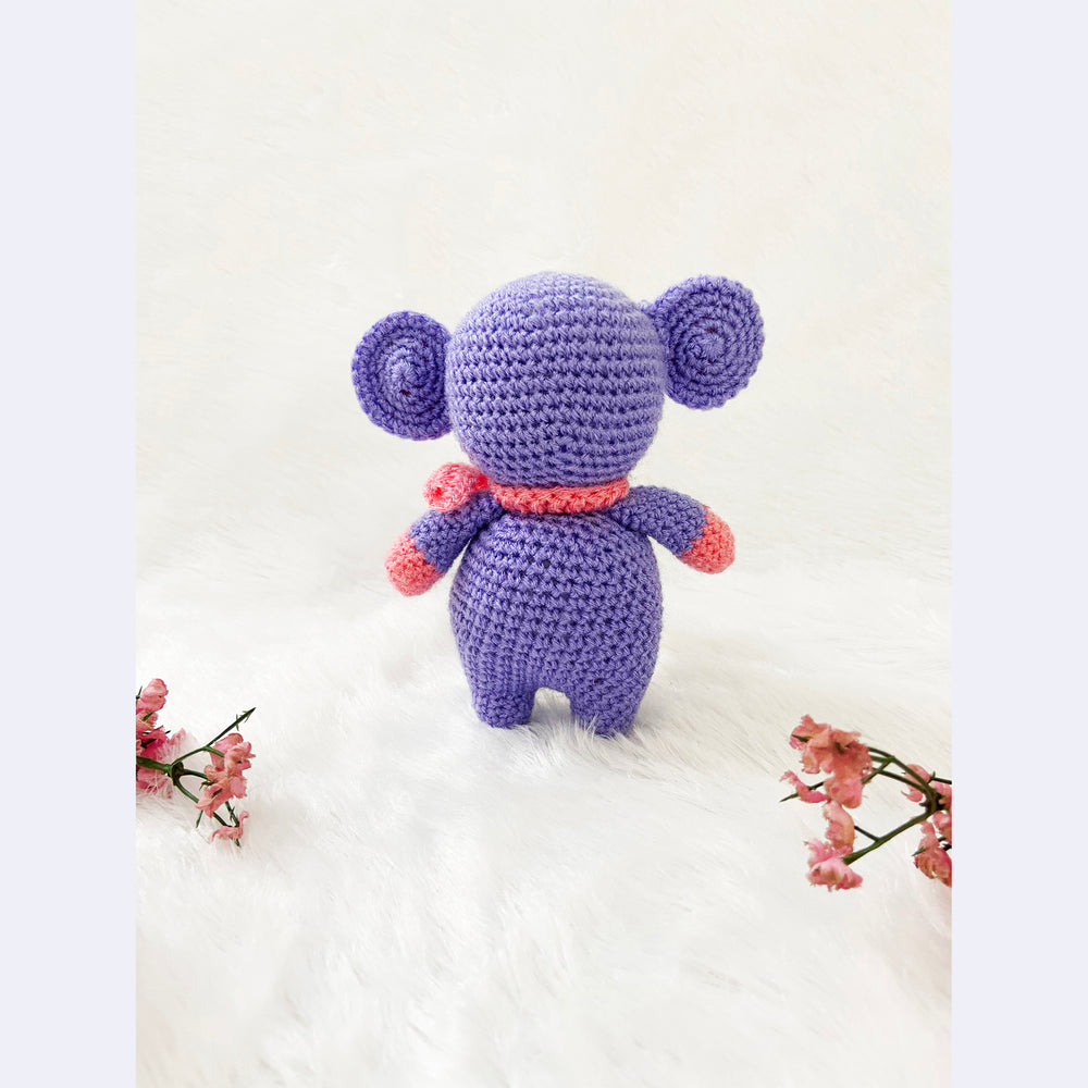 Handmade Crochet Elephant Toy