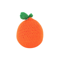 Handmade Crochet Orange Toy