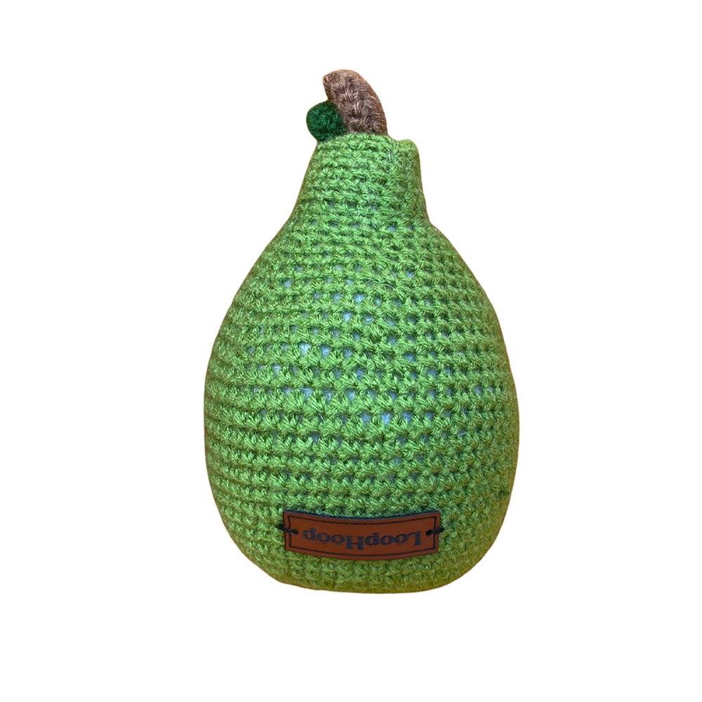 Handmade Crochet Pear Toy