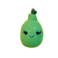 Handmade Crochet Pear Toy