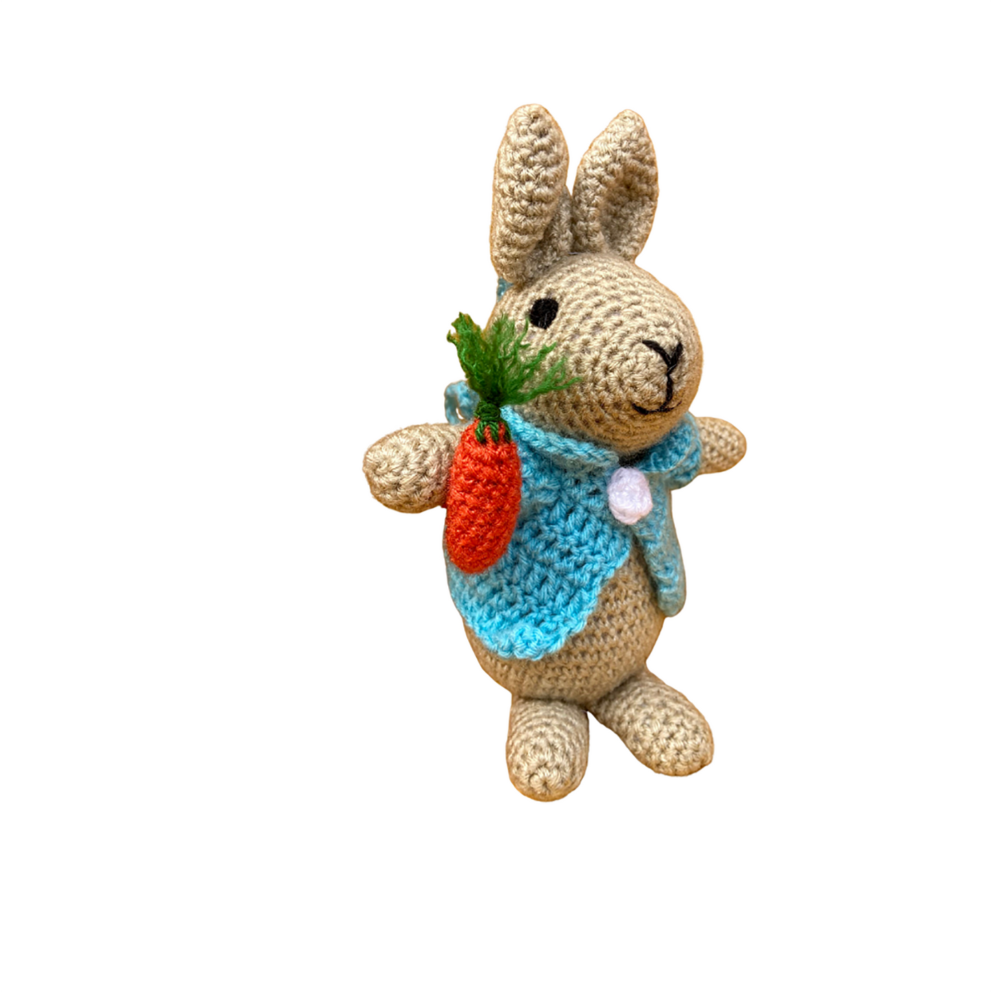 Handmade Crochet Peter Bunny Toy