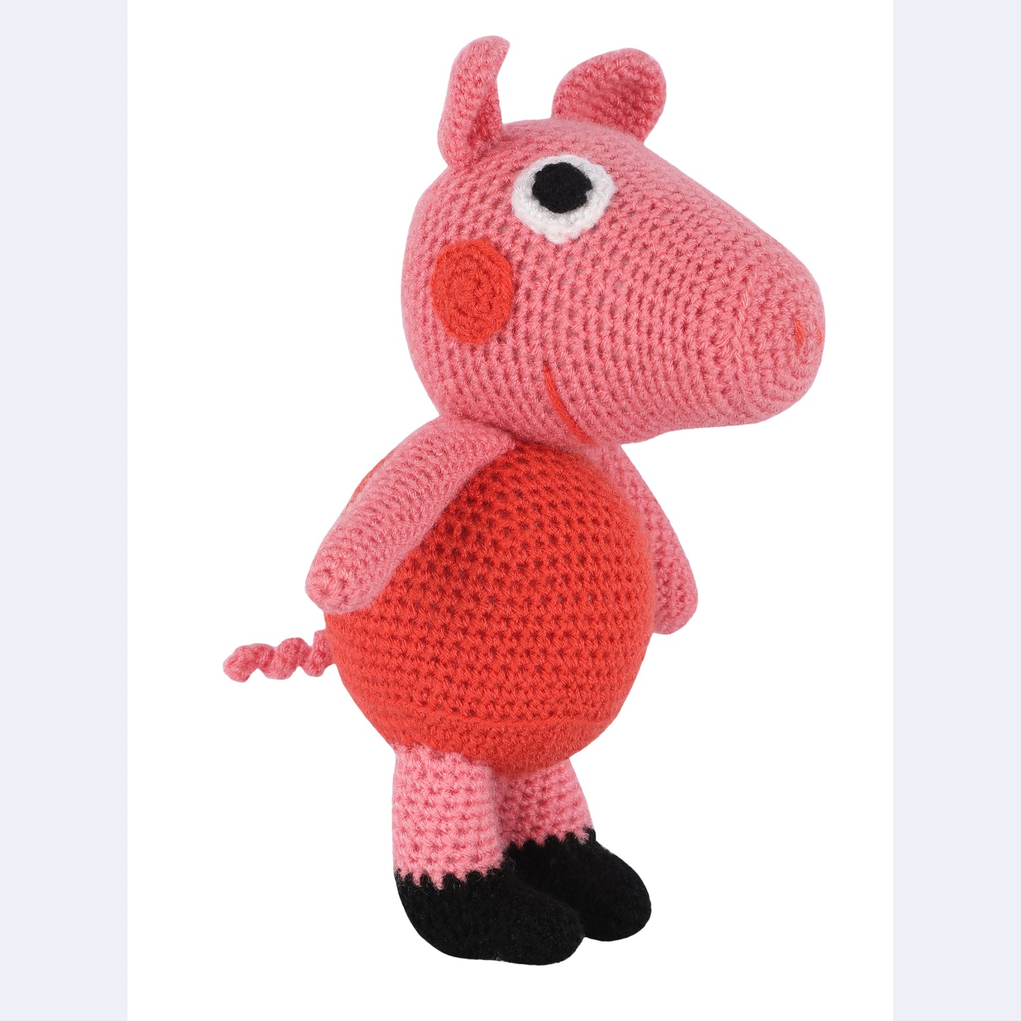 Handmade Crochet Peppa Pig Soft Toy