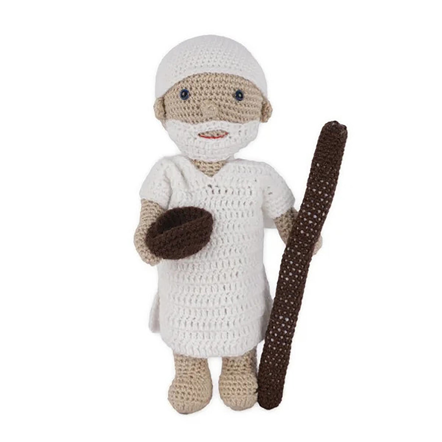 Handmade Crochet Sai Baba Toy