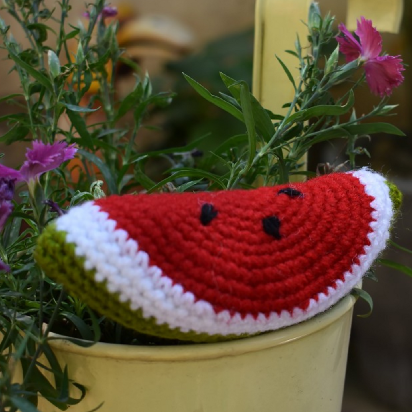 Handmade Crochet Watermelon