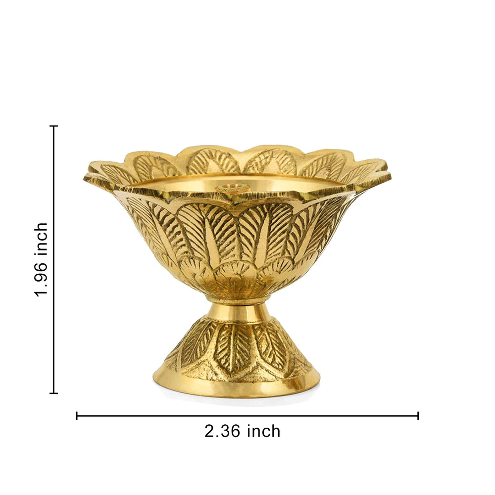 brass diya 