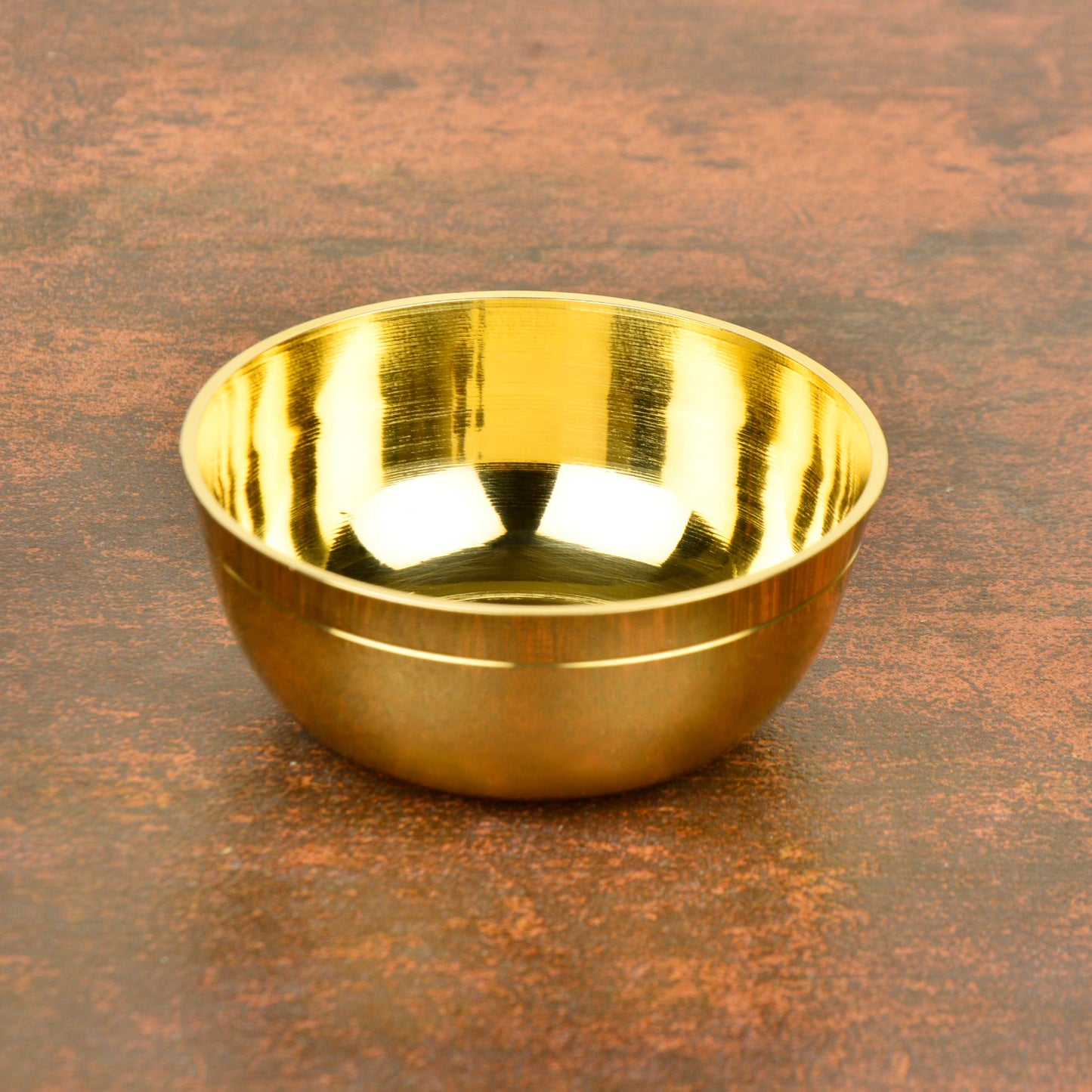 Premium Pure Brass Pooja Katori (D - 7 cm)