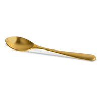 Premium Pure Brass Spoon for Eating ( Length - 6.4 inches, 70 gm, Matte Finish)