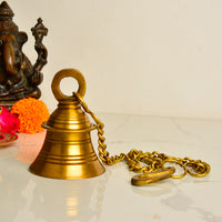 Pure Brass Antique Hanging Temple Bell