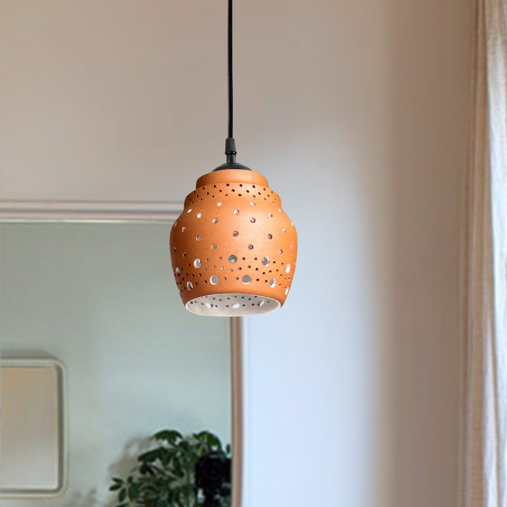 Terracotta Ceiling Light
