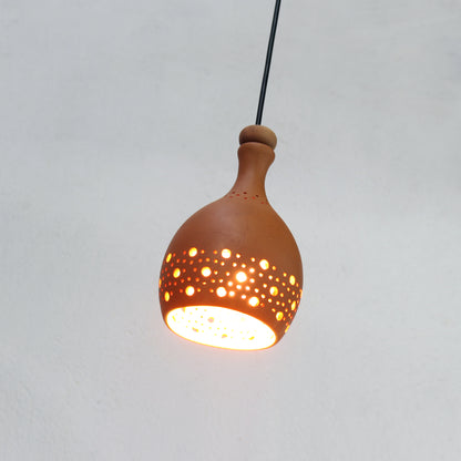Handcrafted Terracotta COCO L Ceiling Light