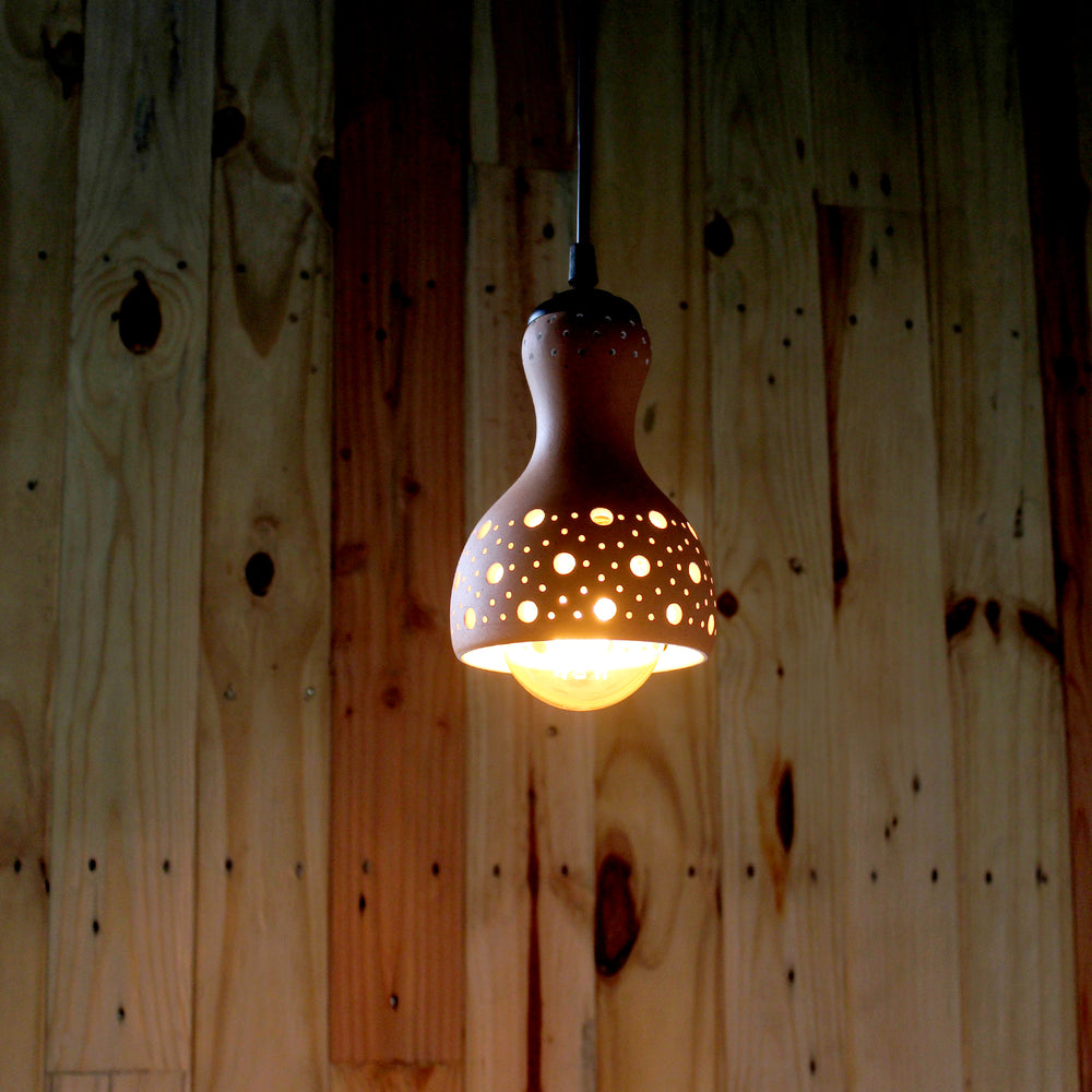 Terracotta Ceiling Light
