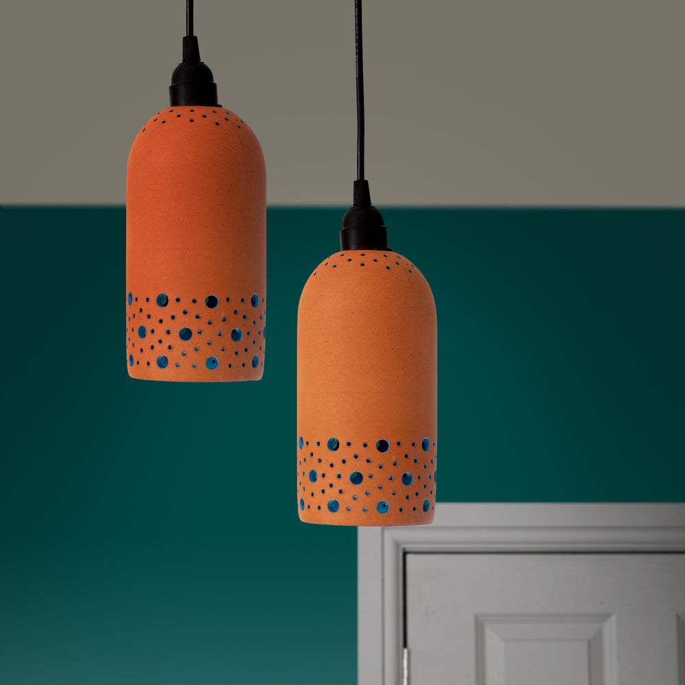 Terracotta Ceiling Light
