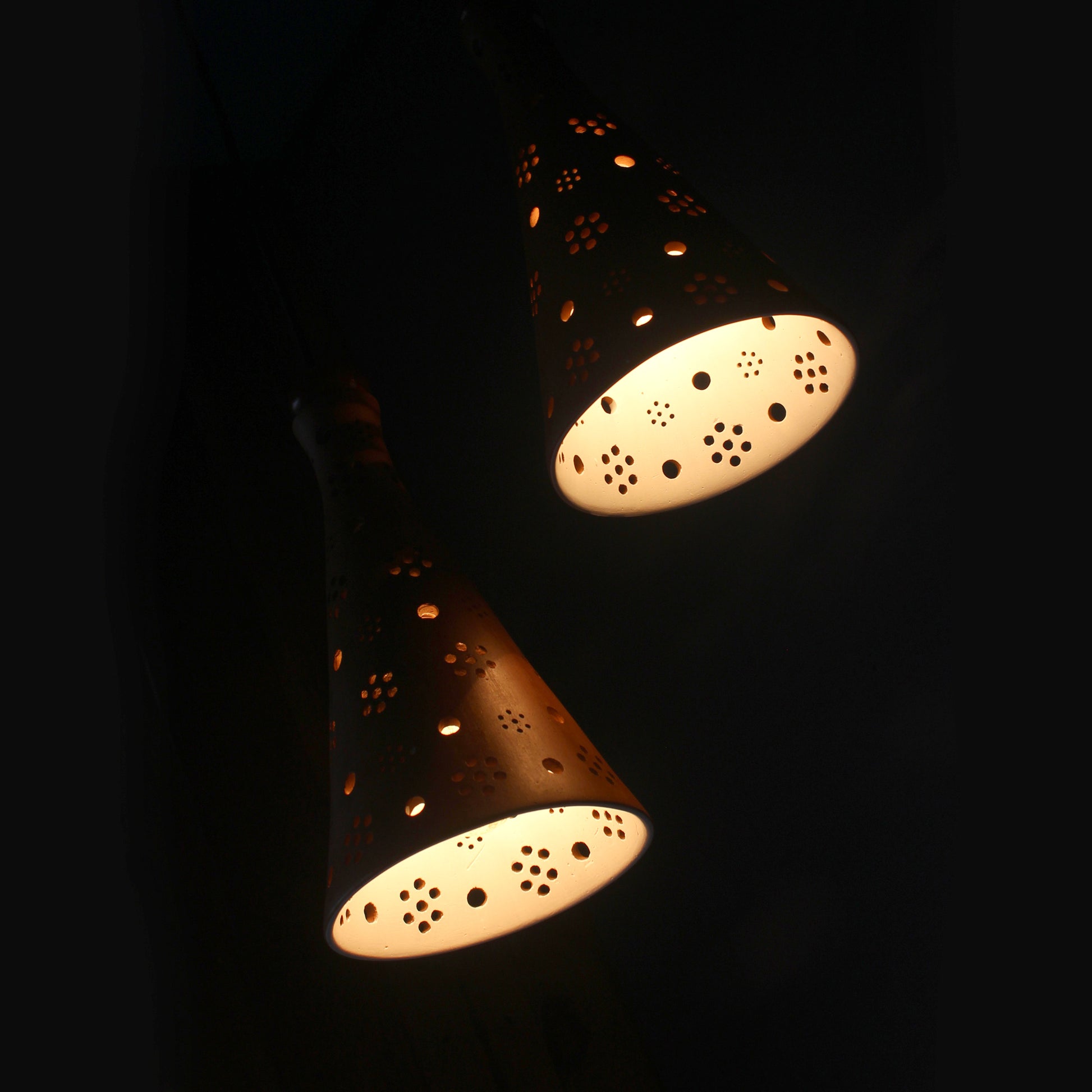 Terracotta Ceiling Light
