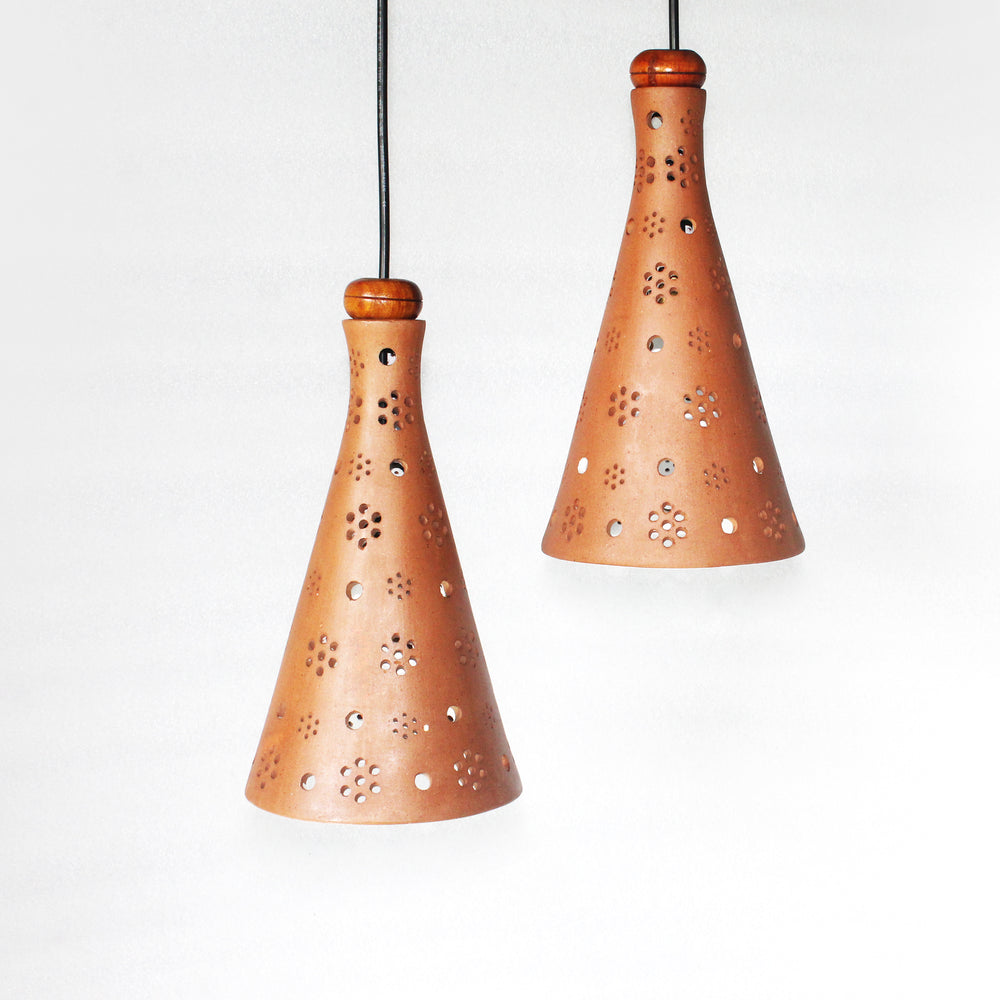 Terracotta Ceiling Light
