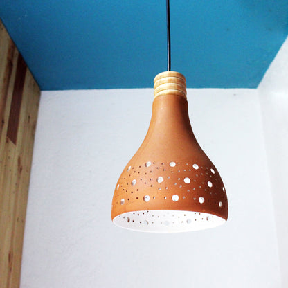 Terracotta Ceiling Light
