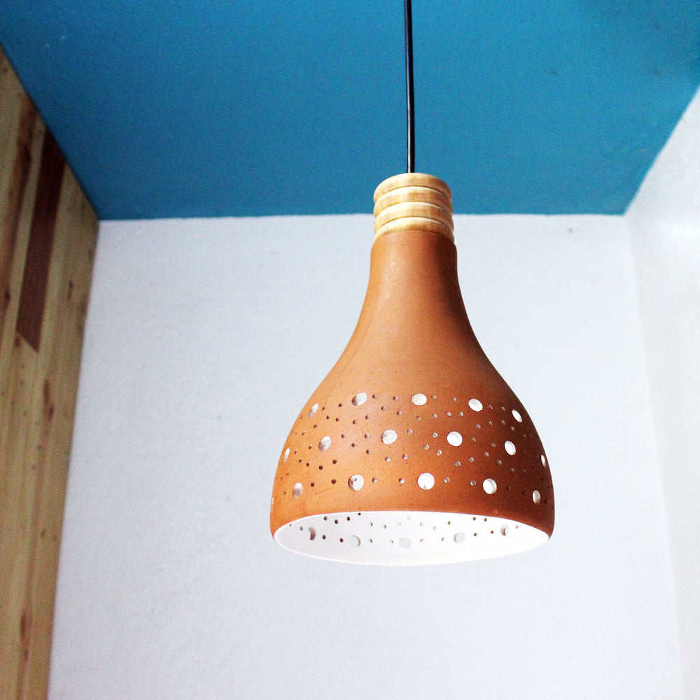 Terracotta Ceiling Light
