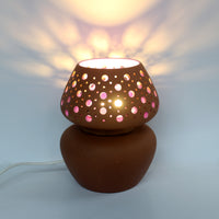 Terracotta Table Lamp 
