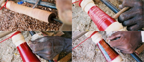 Handmade lacquered wooden ladle spoon - medium