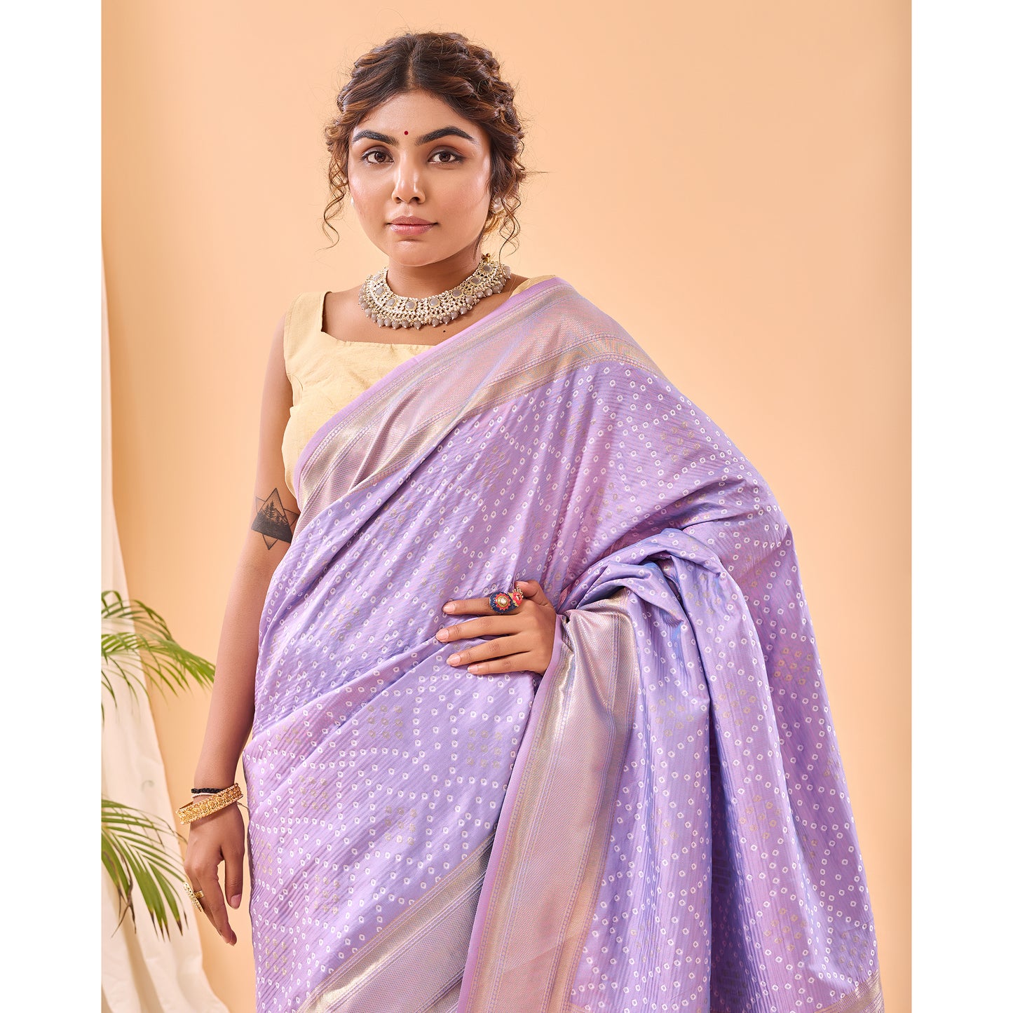 Bandhani Saree