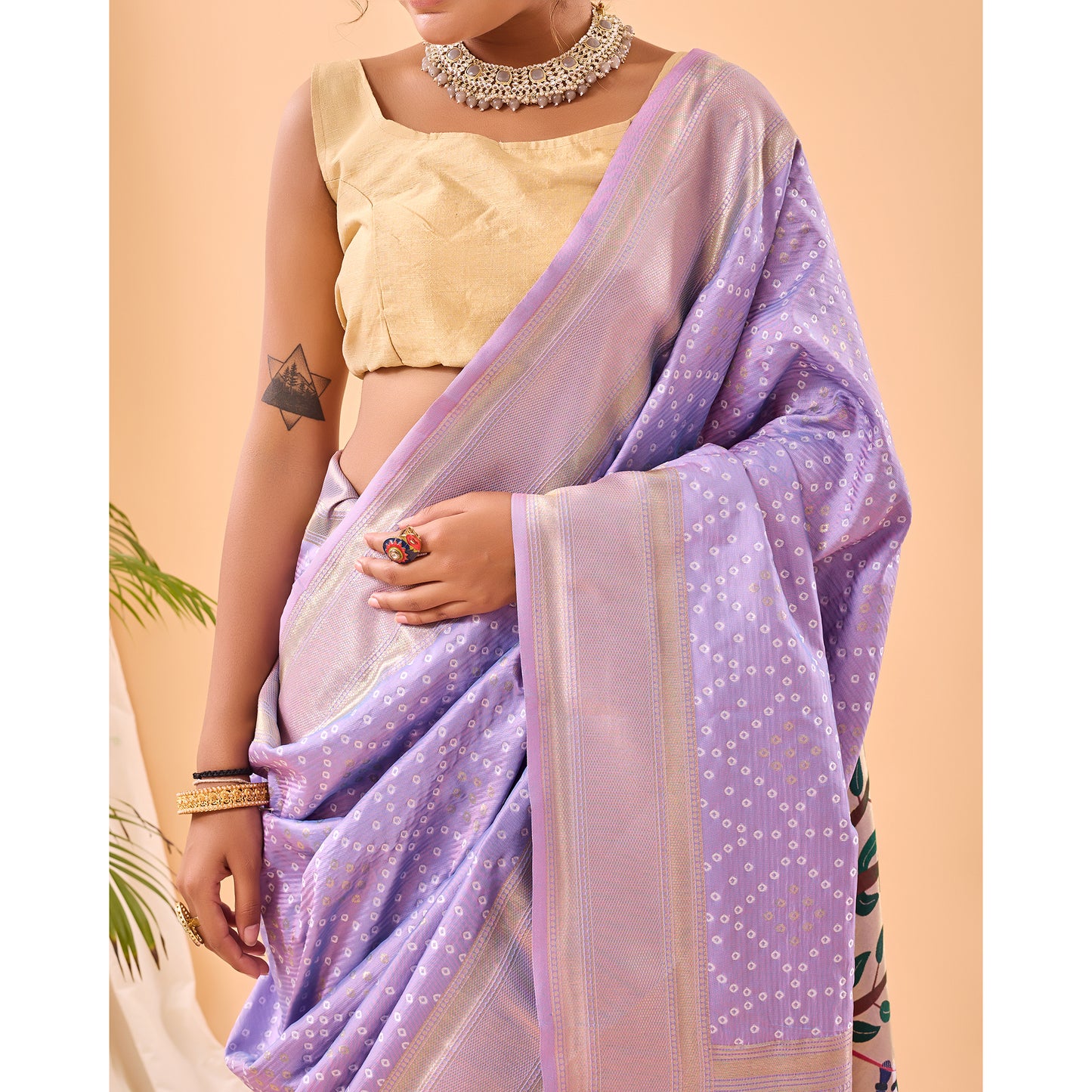 Bandhani Saree