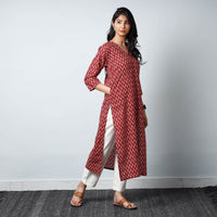 sanganeri printed kurta