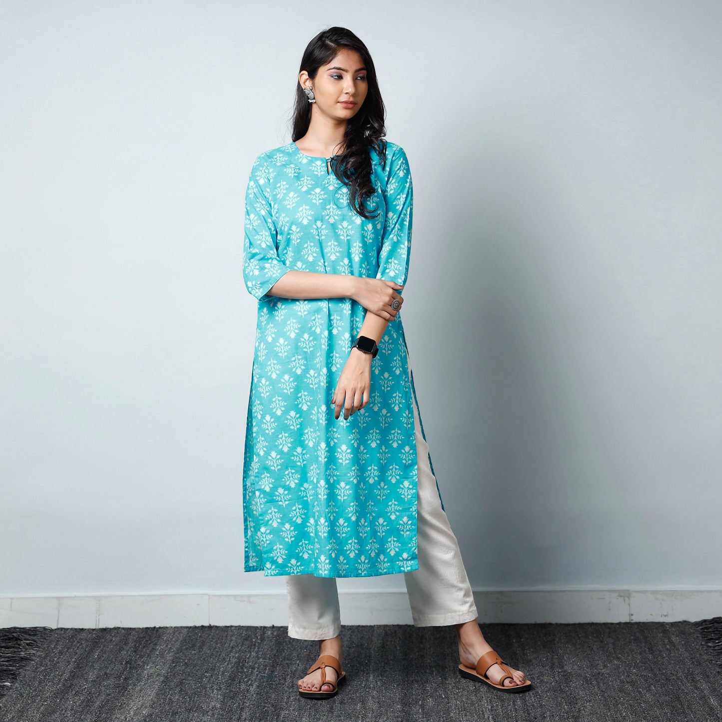 sanganeri kurta