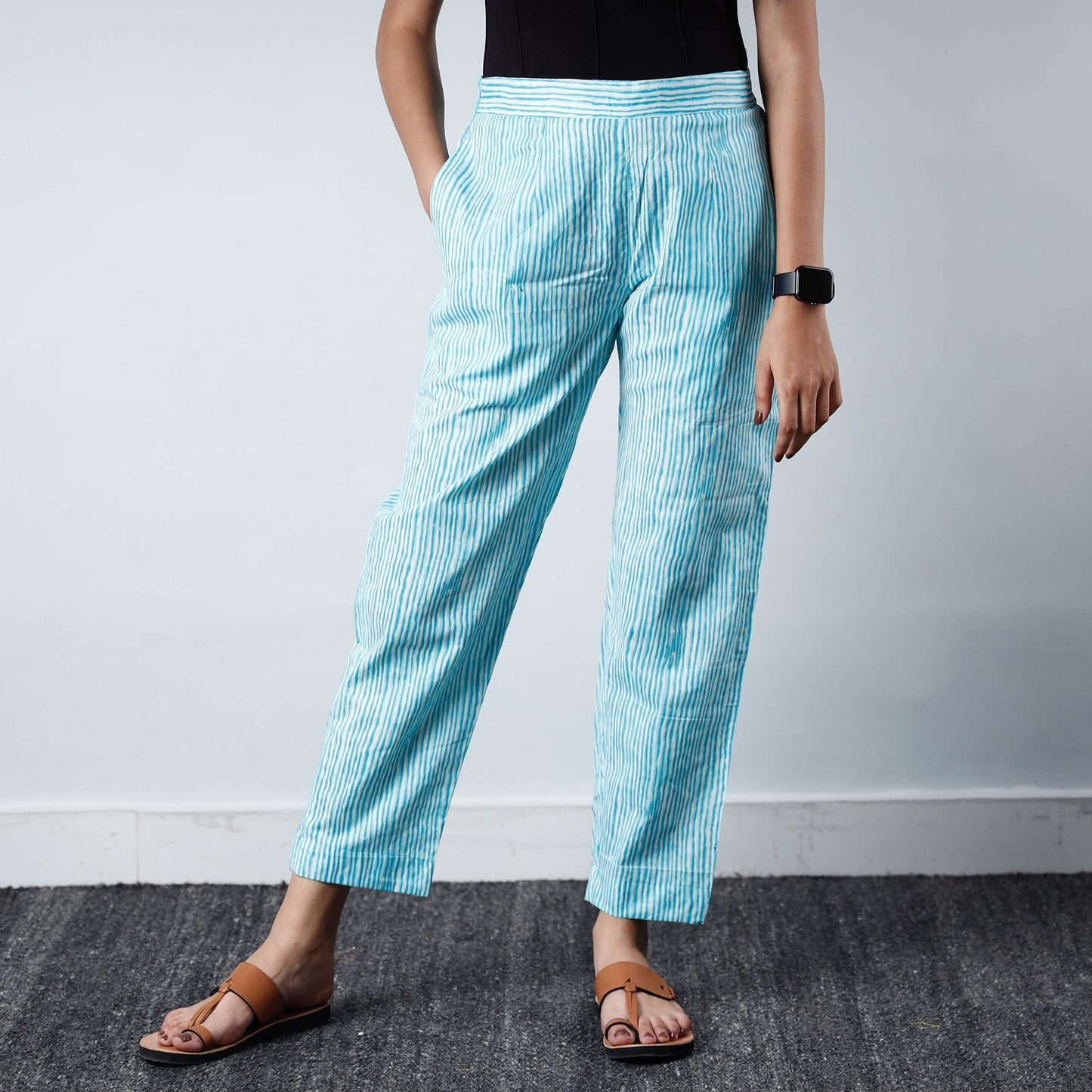 Jaipur Screen Print Cotton Pant
