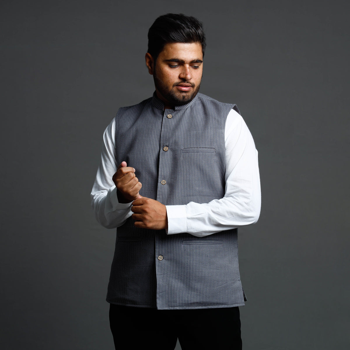 plain nehru jacket