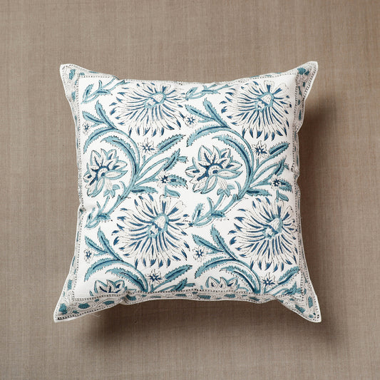 Sanganeri Block Printed Cushion Cover