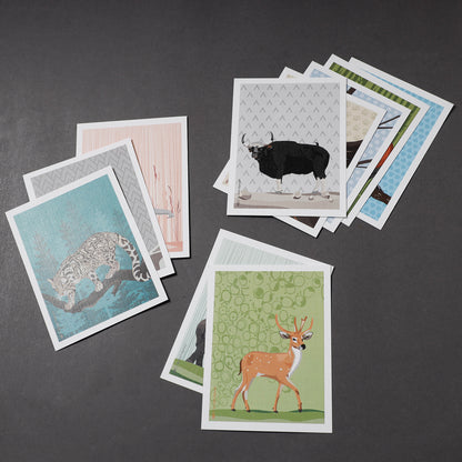 North-East Fauna Collection Postcards - Set of 10