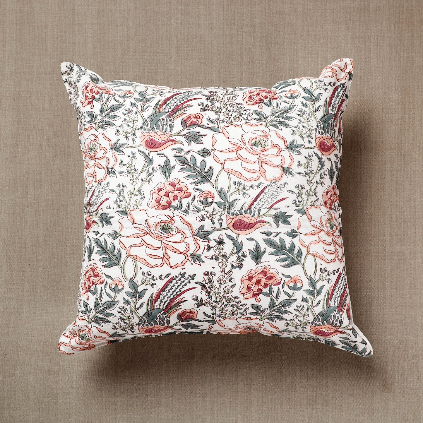 Sanganeri Block Printed Cushion Cover