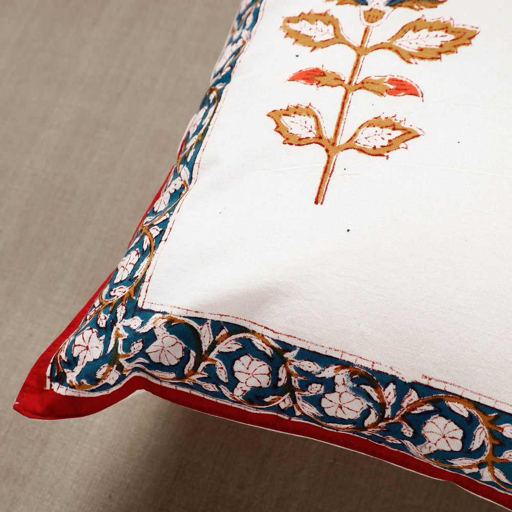 Block Printed Cushion Cover