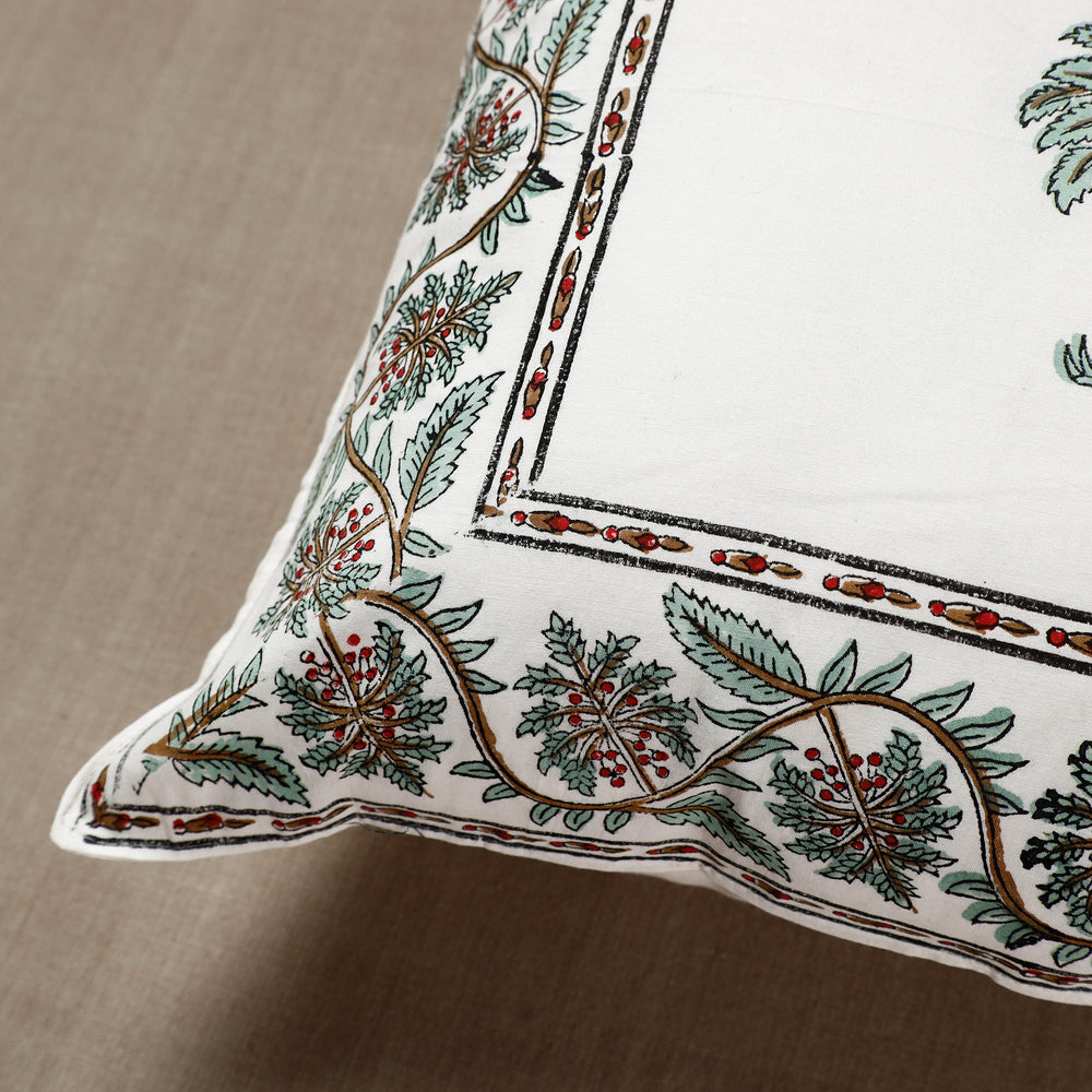 Sanganeri Block Printed Cushion Cover