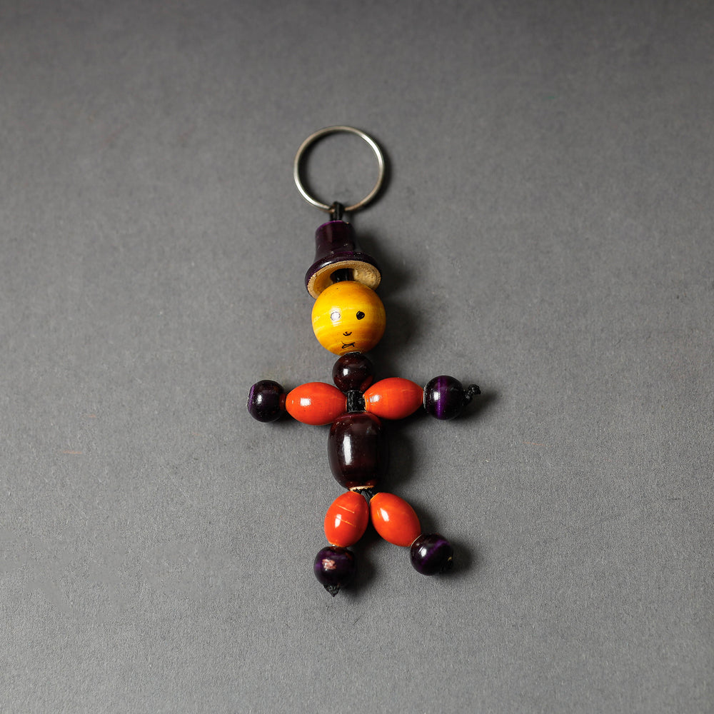 Channapatna Wooden Keychain
