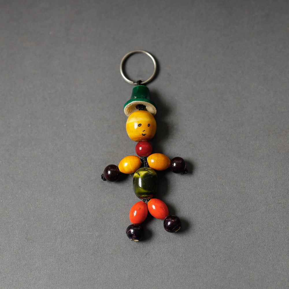 Channapatna Wooden Keychain
