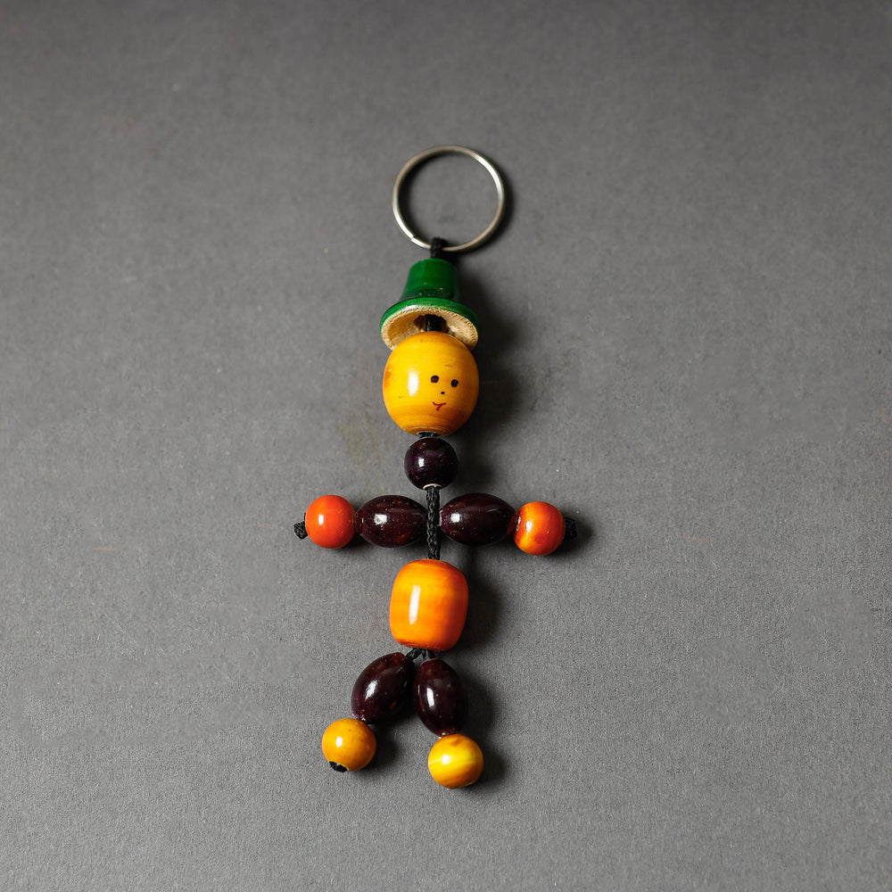 Channapatna Wooden Keychain
