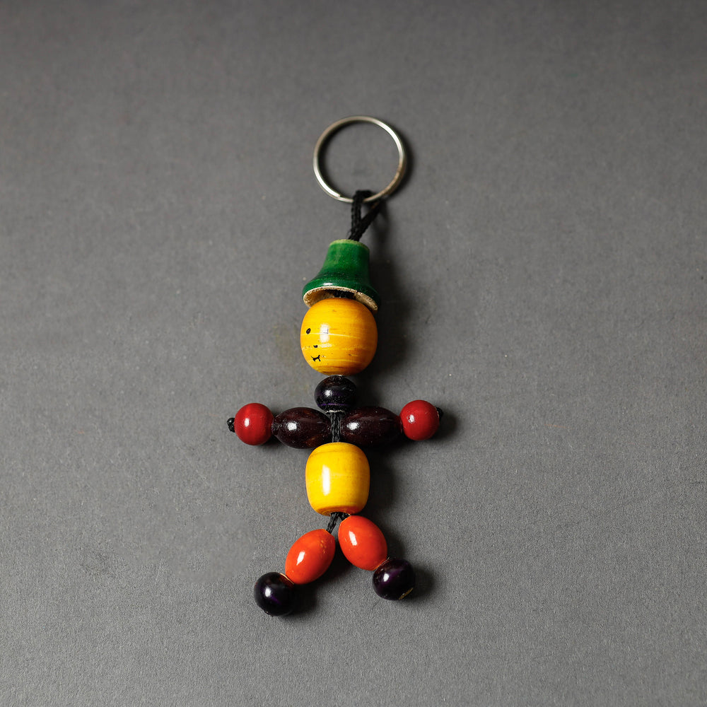 Channapatna Handcrafted Wooden Keychain