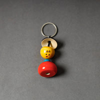 Channapatna Handcrafted Wooden Keychain