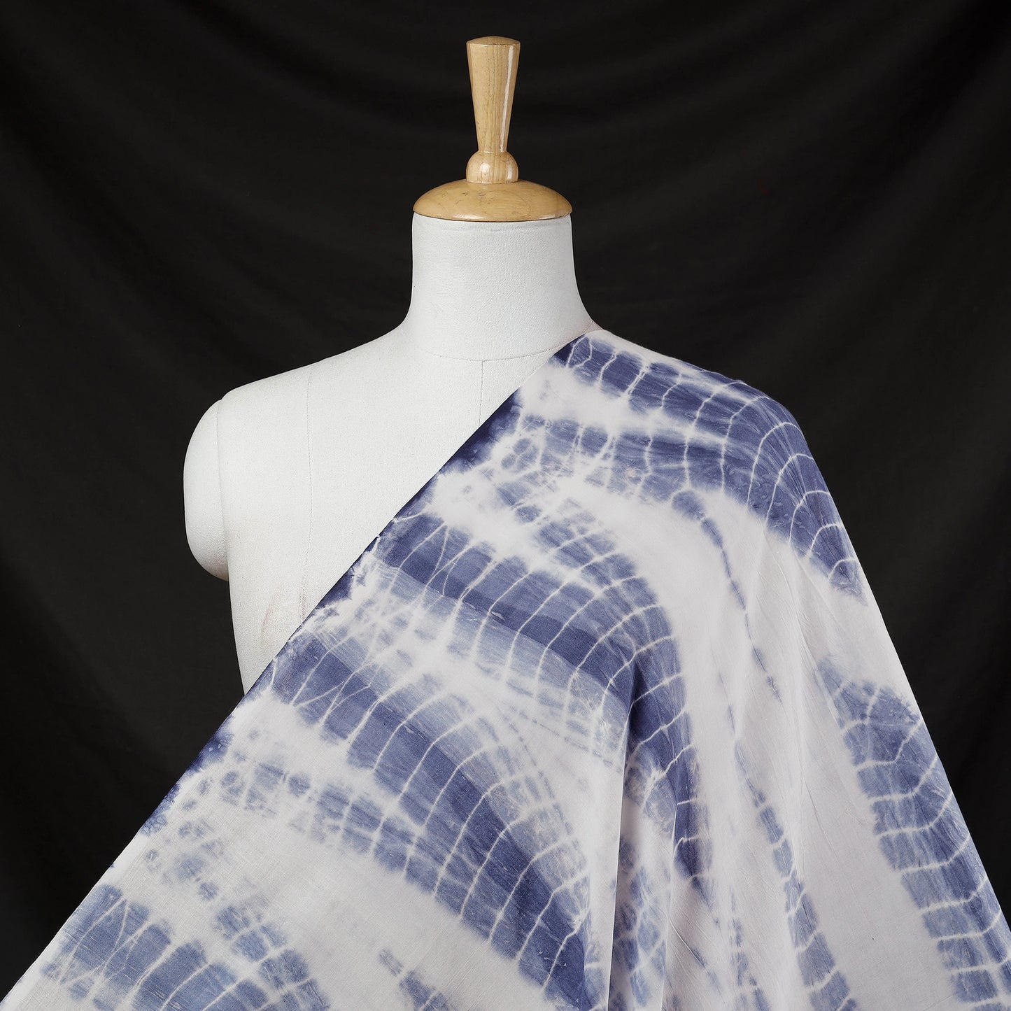 Shibori Tie-Dye Pure Cotton Fabric